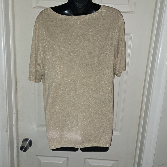 Drapers and Damon's sparkly blouse size XL - Picture 2 of 3